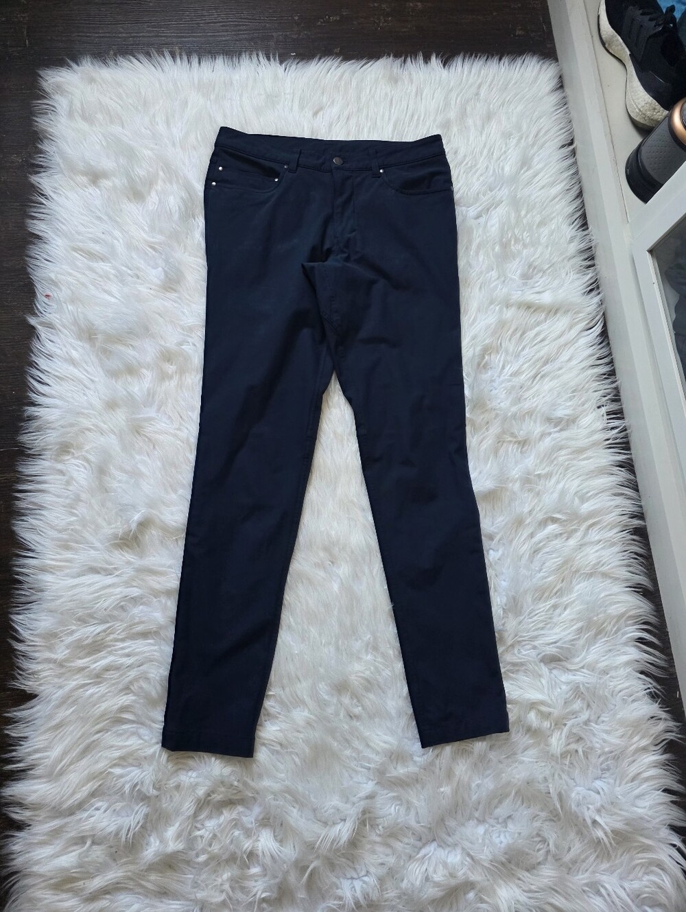 lululemon athletica Slim Black Chinos